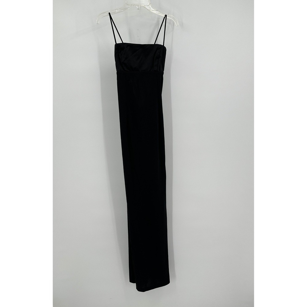 Womens Vintage Y2K Whimsigoh Maxi‎ Dress Size 3 Minimalist Goth Prom Formal USA